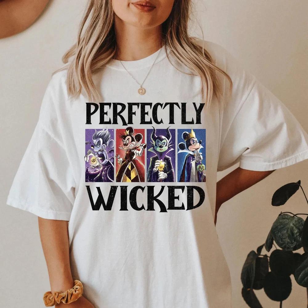 Perfectly Wicked Shirt Bad Witches Club Tee Villain Squad TShirt S