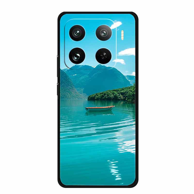 Handyhülle Für Xiaomi 15 S Pro Rückseite Hülle Stoßfest Schwarz Silikon Weich Coque Für Xiaomi 15 15s Pro Hülle 15Pro Funda Schale