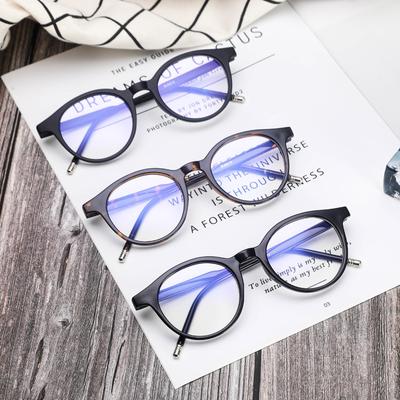Mavi Işık Gözlük Kadınlar Için yuvarlak gözlük Erkekler Vintage Sahte Gözlük Bilgisayar Optik Okuma Gözlük Moda Lunettes