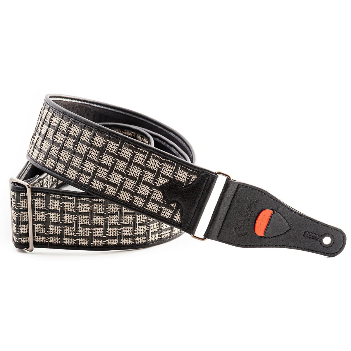 

STRAPS Guitar Strap Width Length UNIQUE RightOn! 6cm, 95-150cm CHECKER []