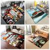 Carpet Cartoon Printed Carpet 3D Gta Grand Theft Auto Game Gamer Large Area Rug