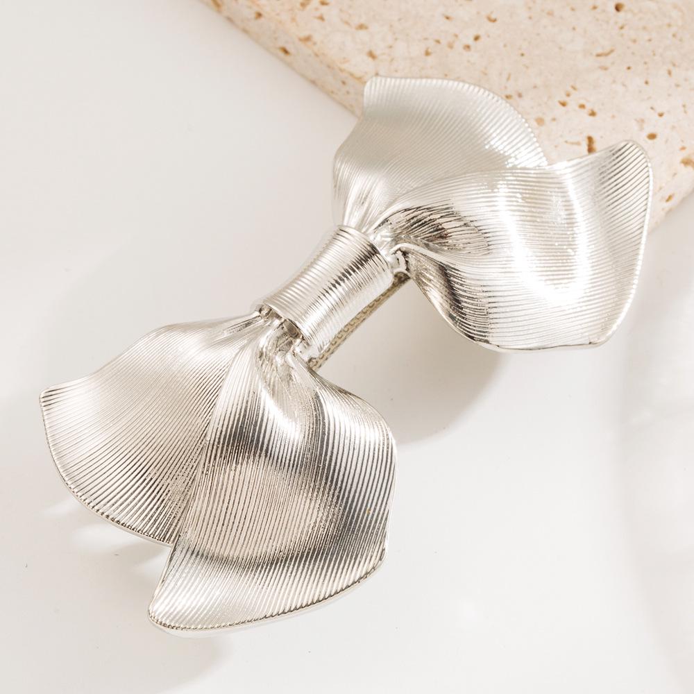 

Korean Style Elegant Bow Alloy Hair Clip for Women