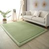 Thick Solid Color Rectangular Carpet For Living Room Ckildren Bedroom Play Rug Bay Window Soft Mat Baby Anti-fall Crawling Pads
