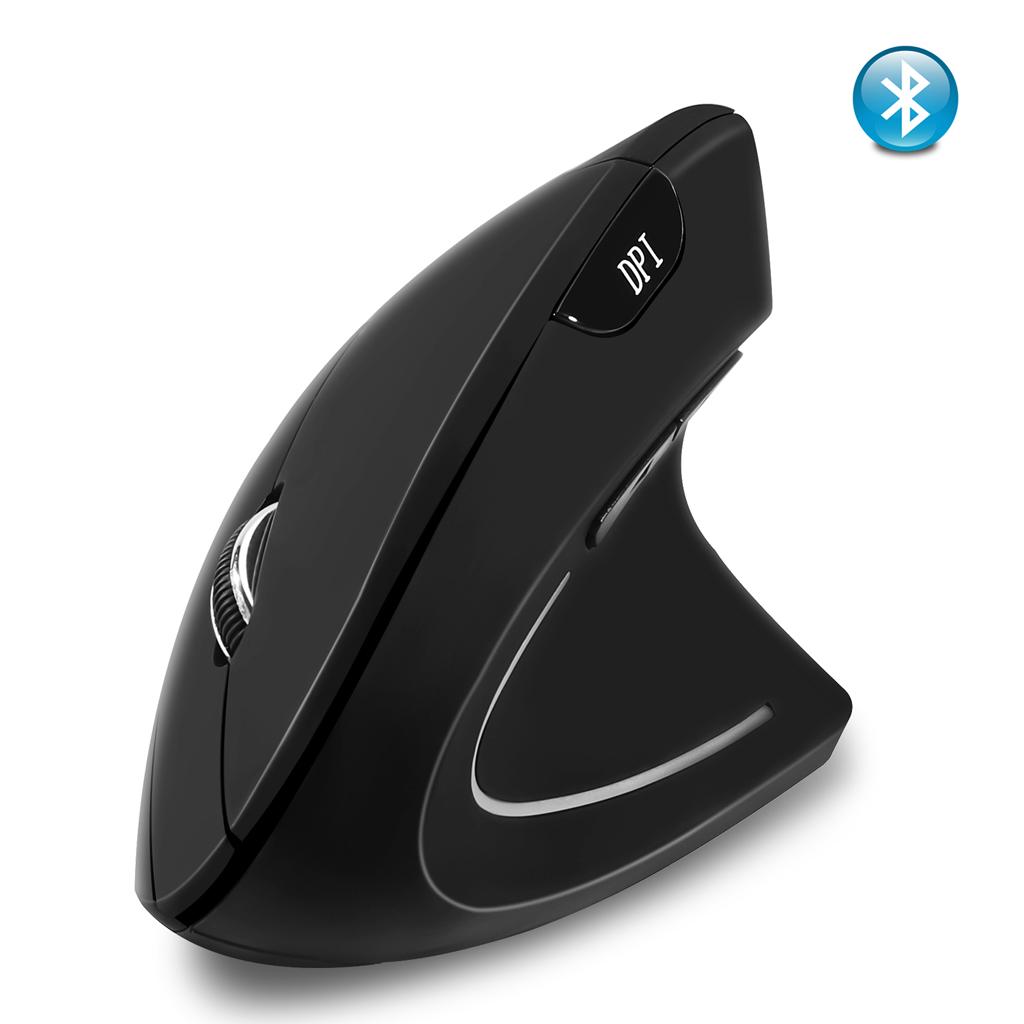 Vertical Mouse 6 Buttons for PC Laptop,Black 3 Adjustable DPI 800/1200/1600 Wireless Bluetooth Vertical Ergonomic Optical Mouse Vertical Mouse 6 Buttons for PC Laptop,Black 3 Adjustable DPI 800/1200/1600 Wireless Bluetooth Vertical Ergonomic Optical Mouse