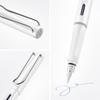 LAMY (Ramy) Safari White Fountain Pen - Ergonomic Grip and Polished Steel Tip Size EF - Perfect f...