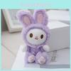 Adorable Plush Keychain Cute Rabbit And Bear Designs Perfect For Diy Gifts And Accessories