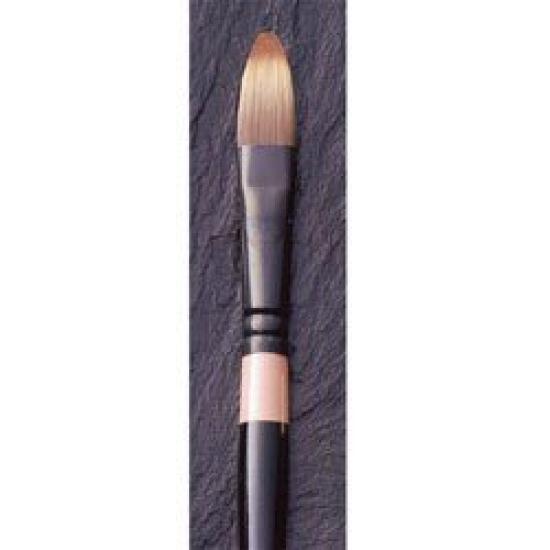 Camron Pro 655 Watercolor Brush Filbert 16 Length Bristle Width Bristle Thickness No. (Bristle 27.4mm, 14.9mm, 5.1mm)