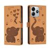 Love Heart Elephant Card Solt Leather Wallet Book Case For Xiaomi Redmi Note 14 Pro 5G 13 12 11 14T 13C 14C Book Cartoon Cover