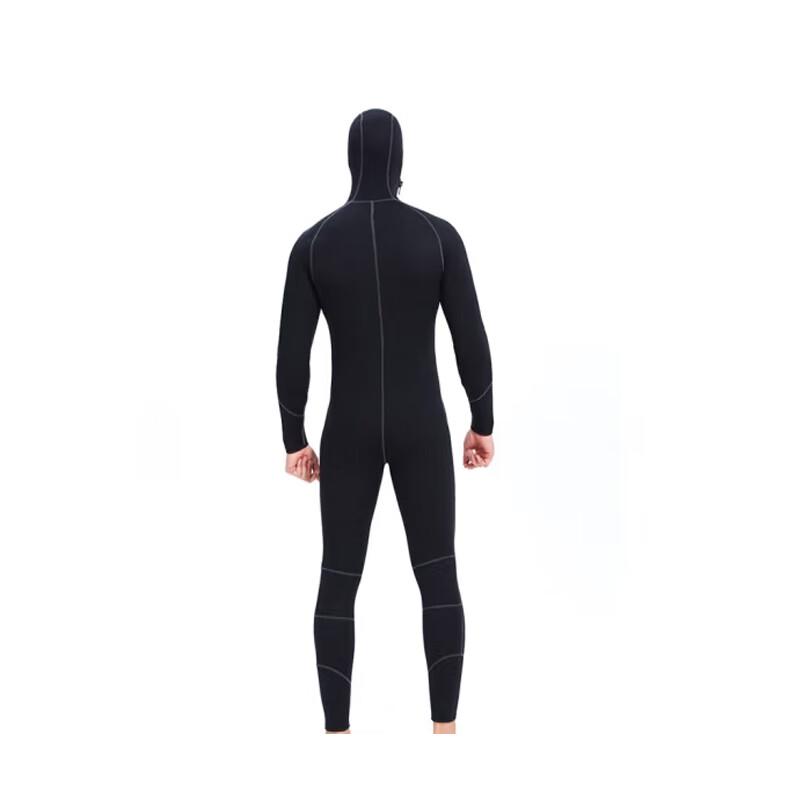 Men's 5mm Hooded One-Piece Wetsuit