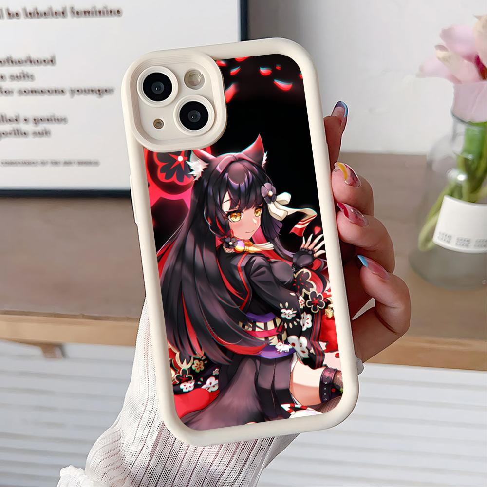 Blue Archive Kosaka Wakamo Phone Case for iPhone 17 16 15 14 13 12 11 Air Pro Max Plus Thicken TPU Colorful Cover Pretty Luxury iPhone17