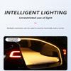 After Trunk Light for Tesla Model Y 2020-2025 Launch Juniper Bright LED Silicone Light Yellow White Rear Magnetic Induction