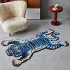 1pcs Irregular Tiger-shaped Rugs Household Animal Rugs Household Bedroom Sofa Floor Mats Non-slip Indoor Carpets