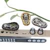 1PC Decompression Finger Chain Tooth Flywheel Color Chain Fingertip Gyro To Relieve Anxiety Decompression Artifact Gear Machinery