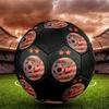 Algeria National Football Logo Size 5 Soccer Ball, Machine-Stitched PVC, Durable & High Bounce, All Ages Fit, Fan Merchandise, Matches & Outdoor Use.