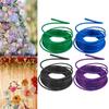 Versatile PVC Floral Rod Artificial Flower Arrangement Support Tube Florist Wire for Event DIY Decorations