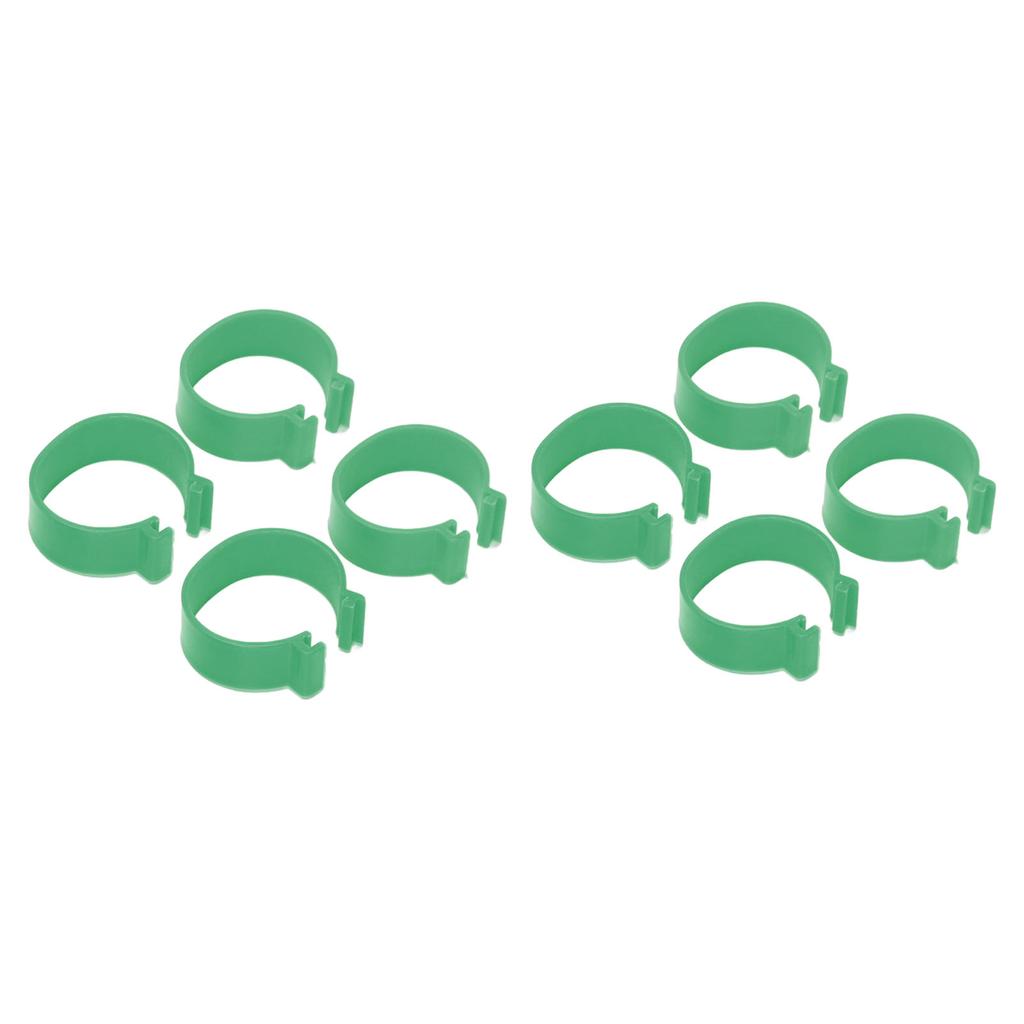 100 Pcs Poultry Feet Ring Open Type Buckle Breeding Chicken Duck Goose Foot Ring Chicken Accessory