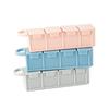 New Fashion Travel 4 Compartment Pill Box Medicine Tablet Holder Organizer Dispenser Case