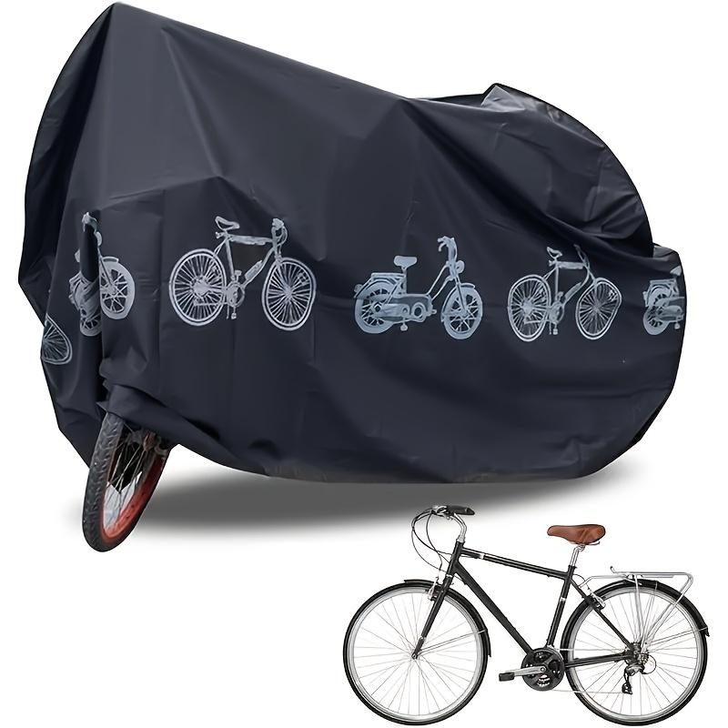 

Heavy Duty Waterproof Bike Cover 200x100cm Dustproof Sun Protection Outdoor Bicycle Tent Thick Cartoon Design Mountain Bike Storage Cover 200x100cm
