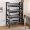 Floor-Standing Multi-Layer Kitchen Storage Rack for Fruits and Vegetables