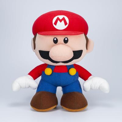 Epoch Mario Vs. Donkey Kong Mini Mario Plush Toy (L) ST Mark Age 3 and Up Toy Plush Toy EPOCH