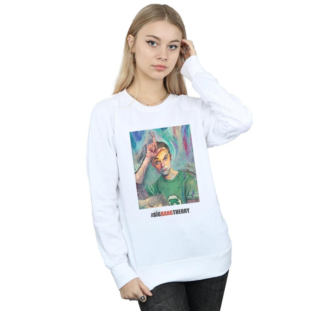 The Big Bang Theory Womens/Ladies Sheldon Loser Painting Sweatshirt