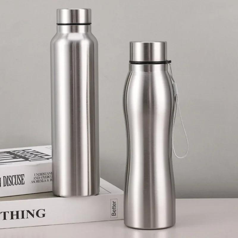 Large Capacity 304Stainless Steel Water Bottle Portable Outdoor Travel Sports Insulated Flask Wear Resistant Sports Water Bottle