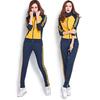 Premium Women Sportswear Set Spring Autumn Casual Running Outfit Korean Style Loose Fit Two Piece Fashionable