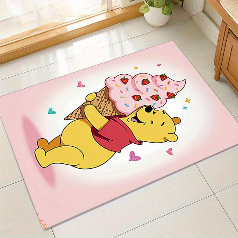 

1pc. Cute Winnie the Pooh Ice Cream Cone Rug - Perfect for Home Decor, Office Carpet, Chair Cover, Outdoor Mat, Gift Ideaz041179 60cm by 90cm