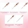 5Pcs Nail Art Brushes Set Elongated Lines Striping Drawing Pen French Stripe Nail Art Liner Brush Set Professional Manicure Tool