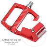 Mountain Bike Aluminum Alloy Bearings Pedal Road Cycling Flat Pedal Bike   Adapter Parts