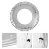 12inch Round Shape Galvanized Turntable Rotating Swivel Plate Kitchen Display Table Hardware