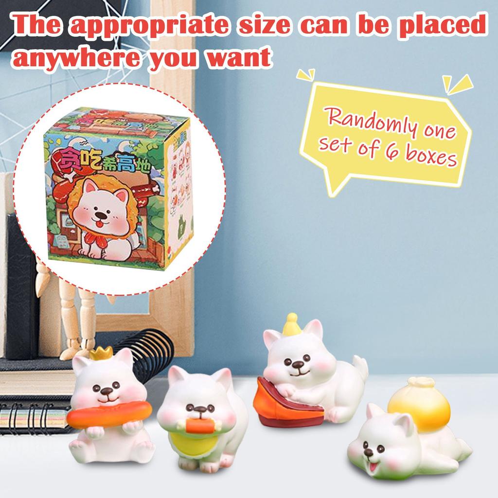 Puppy Random Mystery Box Toys Trendy Play Ornaments Desktop Cute Decorations