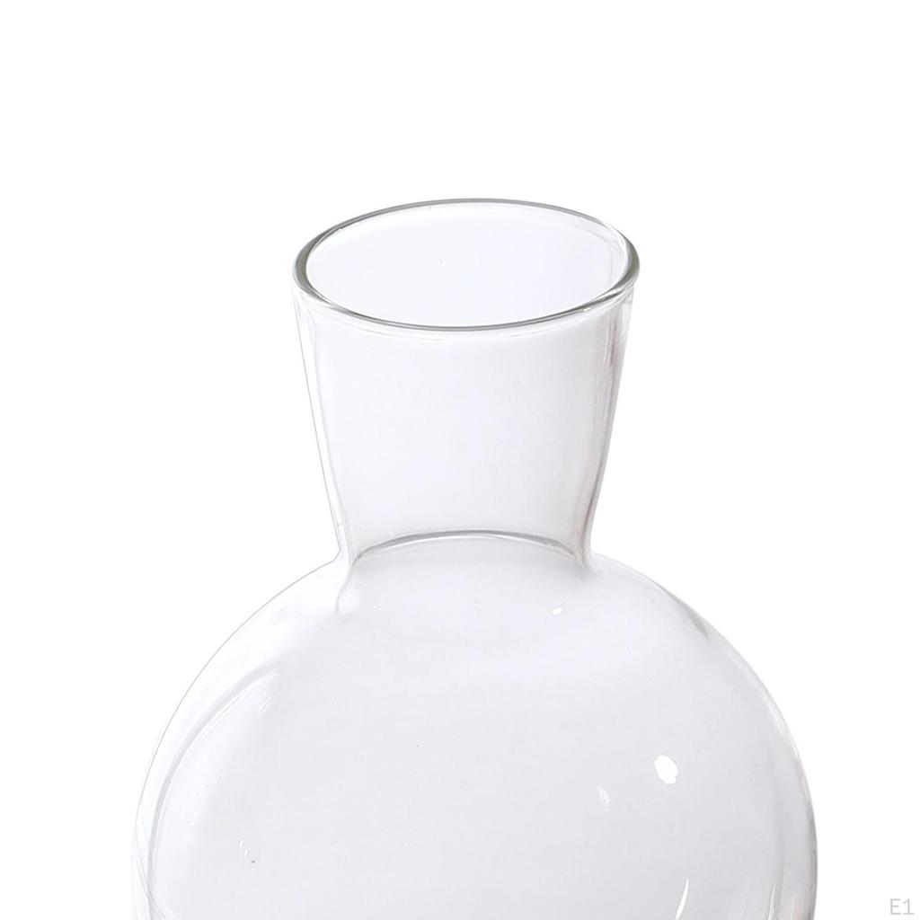 Clear Ball Bud Vase Transparent for Weddings Parties Table Centerpieces