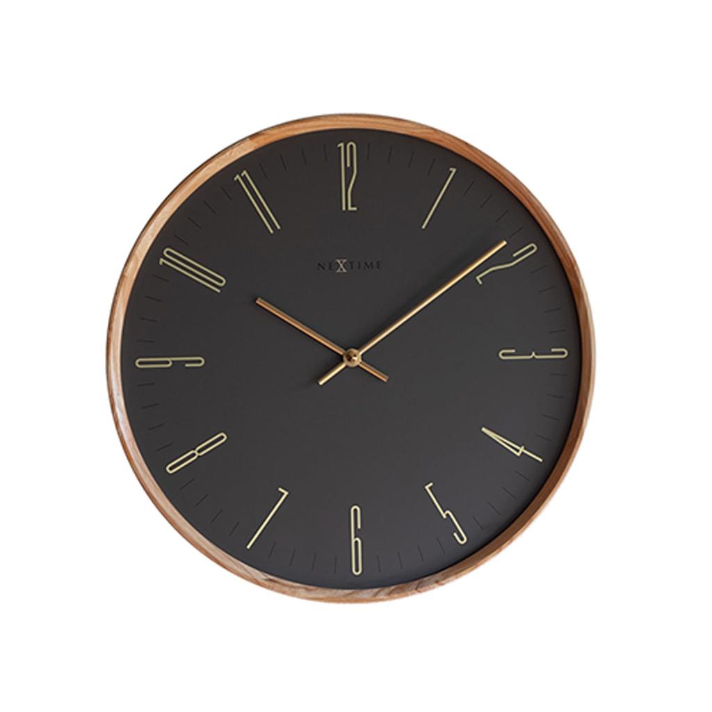 El Commune Wall Clock Thin M Gray NXT-J009