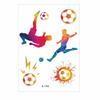 Y2k Spicy Girl Football Tattoo Stickers Featuring Fun Cartoon Ball Instant Decals  Abdominal Waist