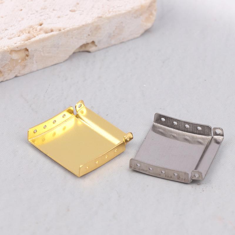 1 Stück Silber/Gold 12-22 mm Stahl Uhrenarmband Armband Verlängerungsverschluss Verlängerung Mit Stufengurt Zubehör Für Uhrenreparatur