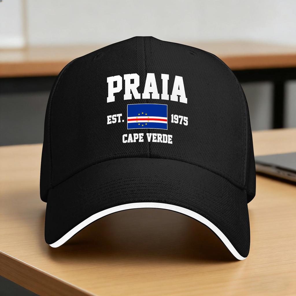 Cape Verde Flag Baseball Cap Vintage Unisex Men Trucker Hat Sun Design Hiking Fishing Baseball Caps Gift