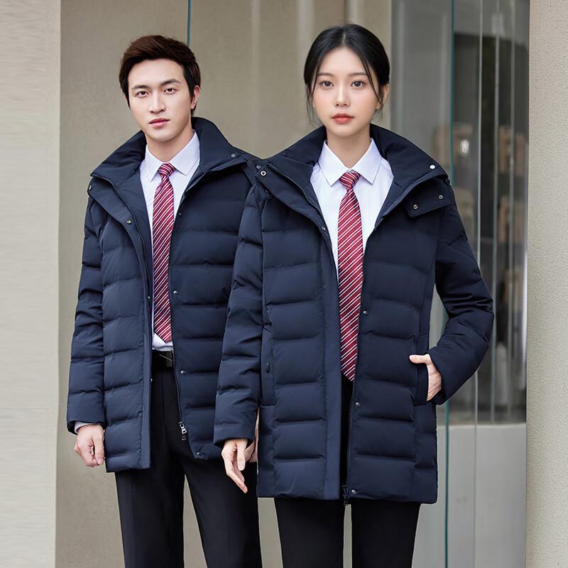 Terman Unisex Graphene Warm Down Jacket with Detachable Hood