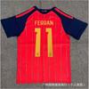 Spain National Team Home Soccer Jersey 2026 Custom Name 19 Yamal Short Sleeve Cycling Men Women