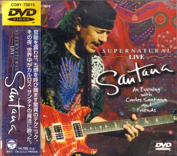 

DVD SANTANA - Supernatural Live COBY70015 Columbia 2000 Japan Rock Used