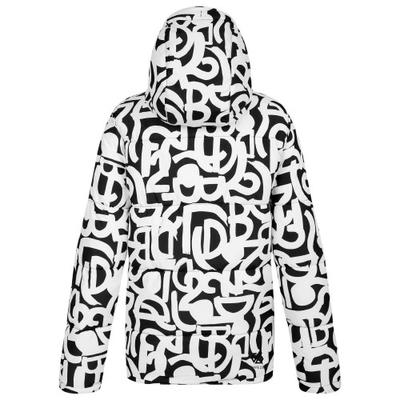 Womens/Ladies Society Graffiti Padded Jacket