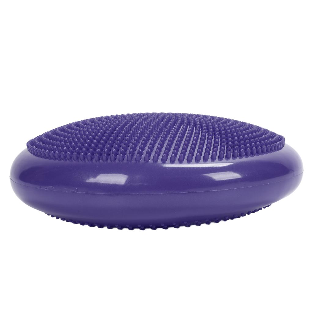 Professional Balance Disc Cushion Mat Yoga Massage Ball Pad Fitness Exercise Training BallPurple