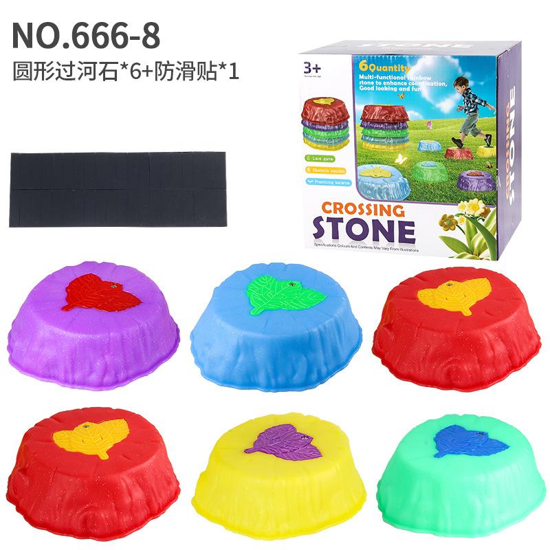 

Фабрика-источник Детский Камень Переправа через реку Камень Сенсорная интеграция Тренировка Баланс Шаговый мостик Камень Крытые и уличные спортивные игрушки