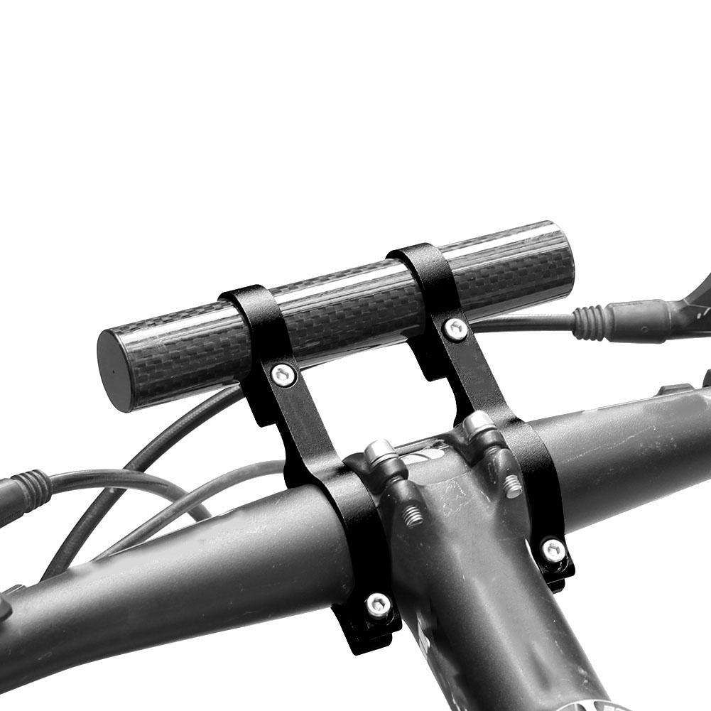Aluminium Alloy Cycling   Odometer Extension Mount Bike Computer Extra Holder (Black)