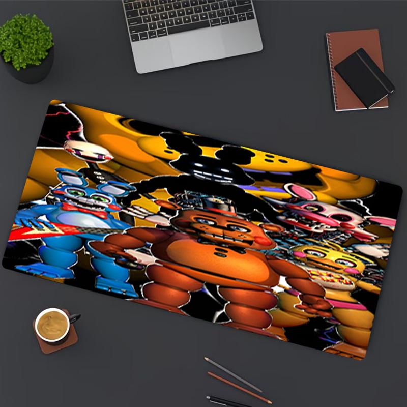 Ποντικοουαλί Five Nights at Freddy's, για Πληκτρολόγιο Pad Laptop PC Mat για Γραφείο Οικιακή Χρήση, Διακόσμηση Γραφείου, Τέλειο Δώρο Γενεθλίων για Παίκτες