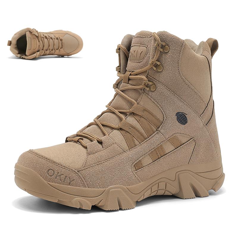 Herbst Winter Herrenstiefel Wasserdichte Outdoorstiefel Bequeme Knöchel Schneestiefel Übergröße 39-46 Hohe Herrenschuhe