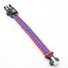 Braccialetto di Sopravvivenza in Paracord 5-in-1 Braccialetto da Polso Multifunzionale di Emergenza per Campeggio Escursionismo Avventura