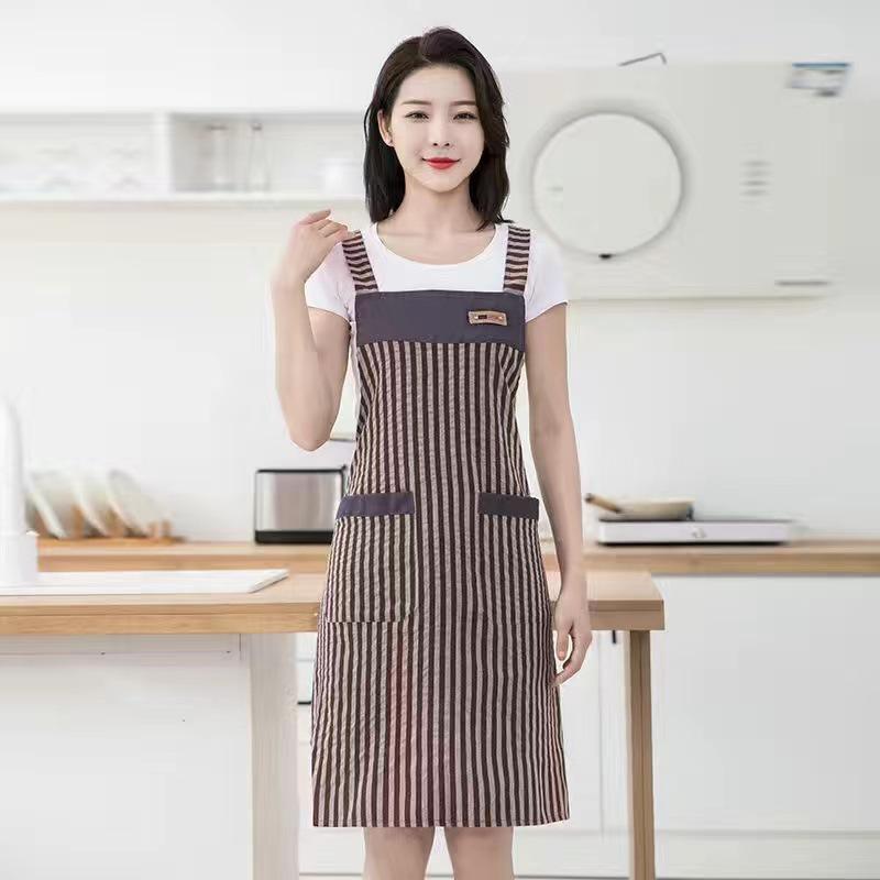 Breathable Oil-Proof Stain-Resistant Kitchen Waist Apron – Stylish & Durable for Summer