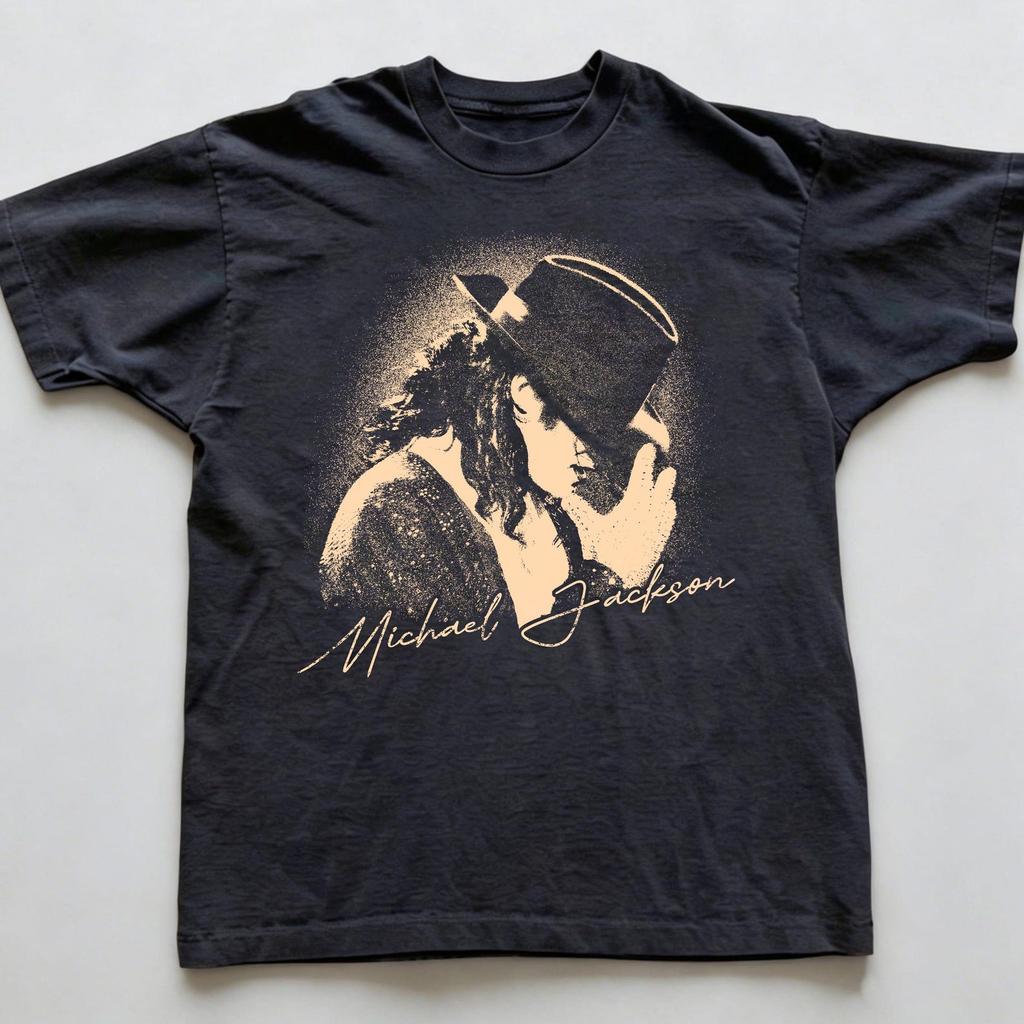 Comfort Colors® Musik-T-Shirt, Popmusik-Legende Grafik-T-Shirt, Moonwalk Fan-Geschenk für Sie, Retro 90er Konzert Tanz-Ikone Shirt