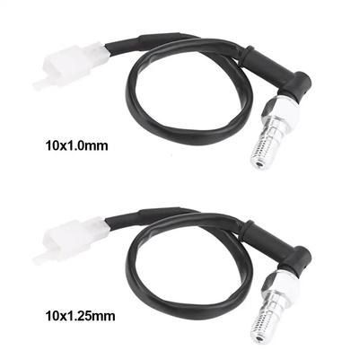 M10 X1.0/1.25mm Motorcycle Hydraulic Brake Pressure Rear Light Switch Hollow Bolt Motocicleta Accessories Hydraulic Brake Switch